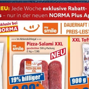 Salami bei Norma