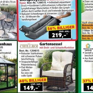 Gartensessel bei Norma
