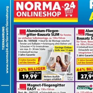 Fenster bei Norma