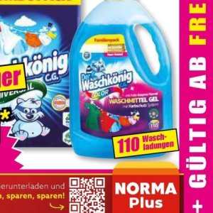 Waschmittel bei Norma