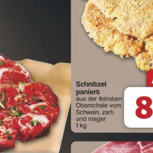 Schnitzel bei Famila Nord West