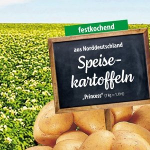 Kartoffeln bei Famila Nord Ost