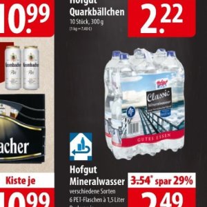 Mineralwasser bei Famila Nord Ost