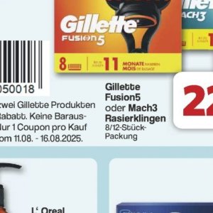 Rasierklingen gillette  bei Famila Nord West