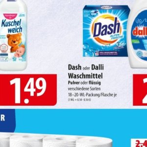 Waschmittel bei Famila Nord Ost