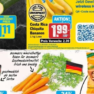 Bananen bei Hit
