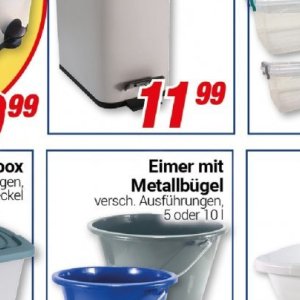 Eimer bei Centershop