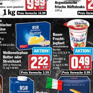 Butter bei Hit