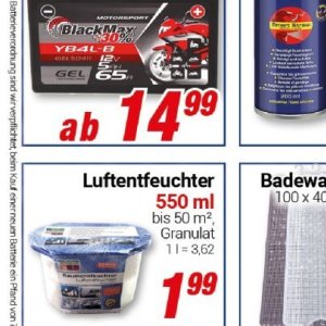 Luftentfeuchter bei Centershop