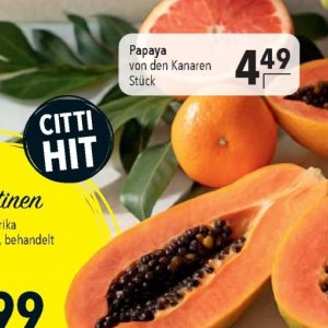 Papaya bei Citti Markt