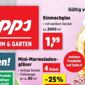 Einmachglas bei Thomas Philipps