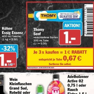 Senf bei Hit