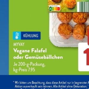 Falafel bei Aldi SÜD