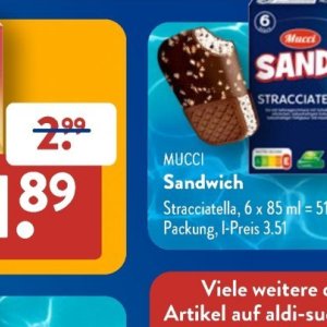 Sandwich bei Aldi SÜD