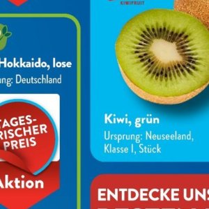 Kiwi bei Aldi SÜD