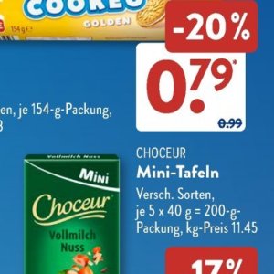 Schokolade bei Aldi SÜD