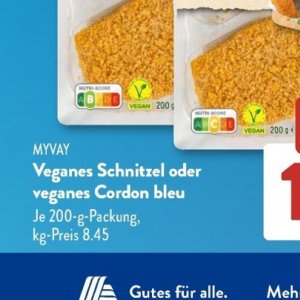 Schnitzel bei Aldi SÜD