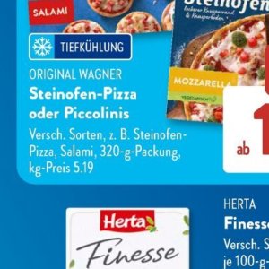 Pizza bei Aldi SÜD