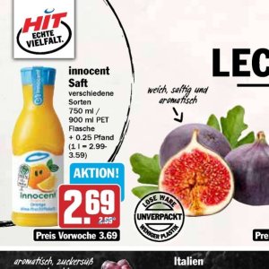 Säfte bei Hit