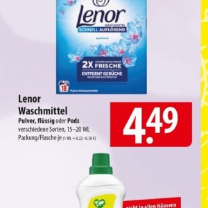 Waschmittel bei Famila Nord Ost