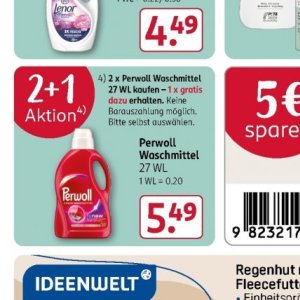 Waschmittel bei Rossmann