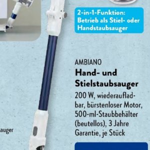 Staubsauger bei Aldi SÜD