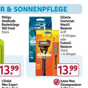 Rasierer gillette  bei Rossmann