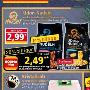 Nudeln bei Norma