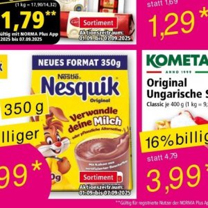 Milch nestle  bei Norma