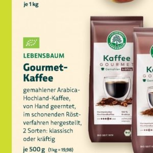 Kaffee bei BioMarkt