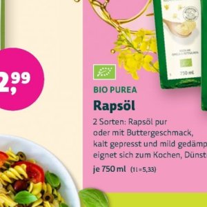 Rapsöl bei BioMarkt