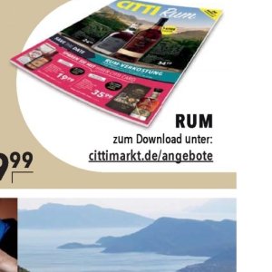 Rum bei Citti Markt