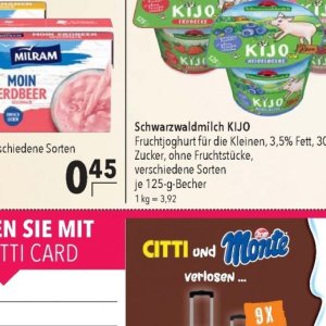 Joghurt bei Citti Markt