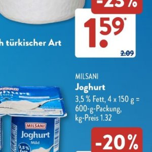 Joghurt bei Aldi SÜD