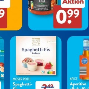 Eis bei Aldi SÜD