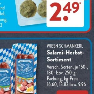 Salami bei Aldi SÜD