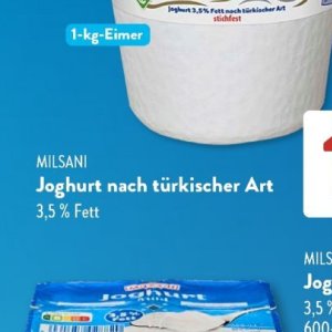 Joghurt bei Aldi SÜD