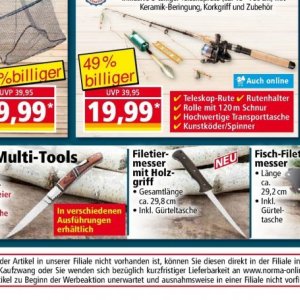 Messer bei Norma