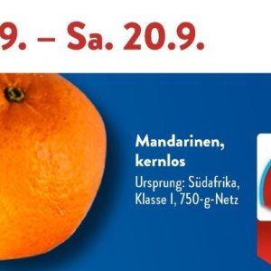 Mandarinen bei Aldi SÜD