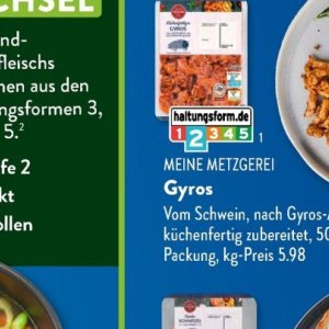 Gyros bei Aldi SÜD