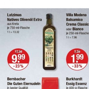 Olivenöl bei V-Markt