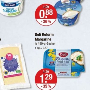 Margarine bei V-Markt