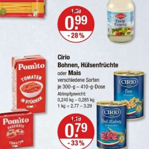 Bohnen bei V-Markt