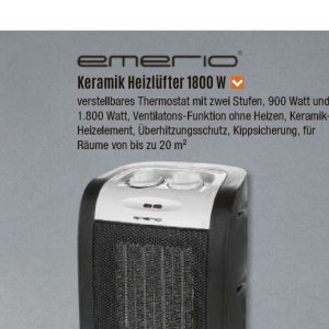 Heizlüfter bei V-Baumarkt