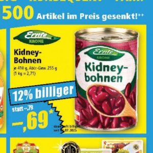 Bohnen bei Norma