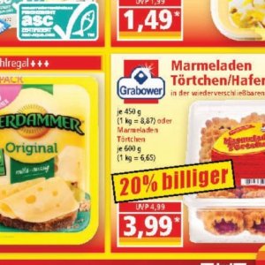 Marmeladen bei Norma
