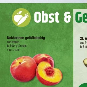 Nektarinen bei V-Markt