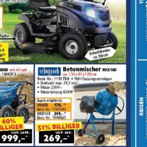 Betonmischer bei Norma