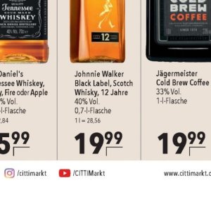 Whisky bei Citti Markt