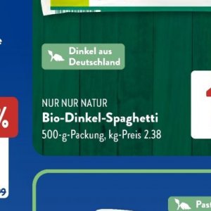 Spaghetti bei Aldi SÜD